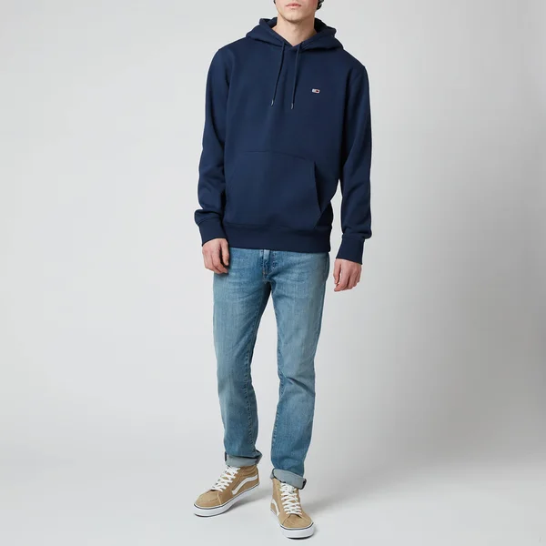 Tommy Jeans Men's Regular Fleece Hoodie - Twilight Navy - M