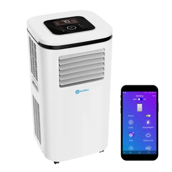 Rollicool 14 - 000 BTU Portable Air Conditioner with Voice Control (100H-20)
