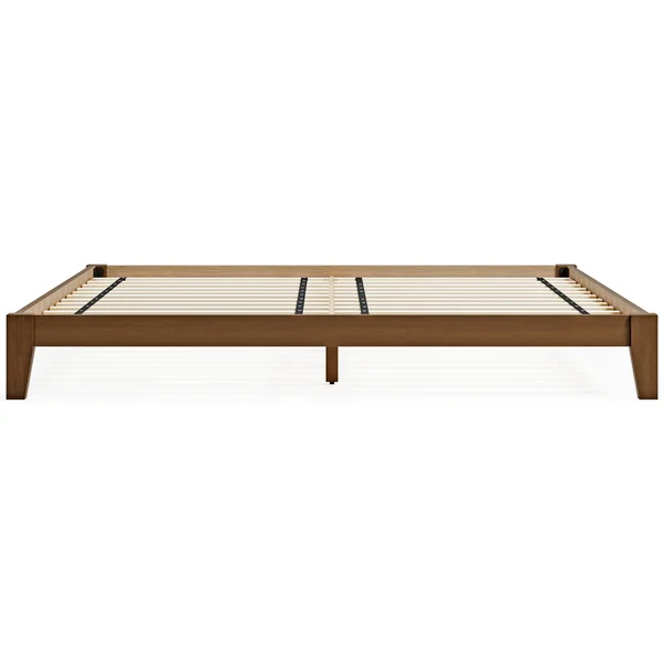 Tannally - Light Brown - King Platform Bed