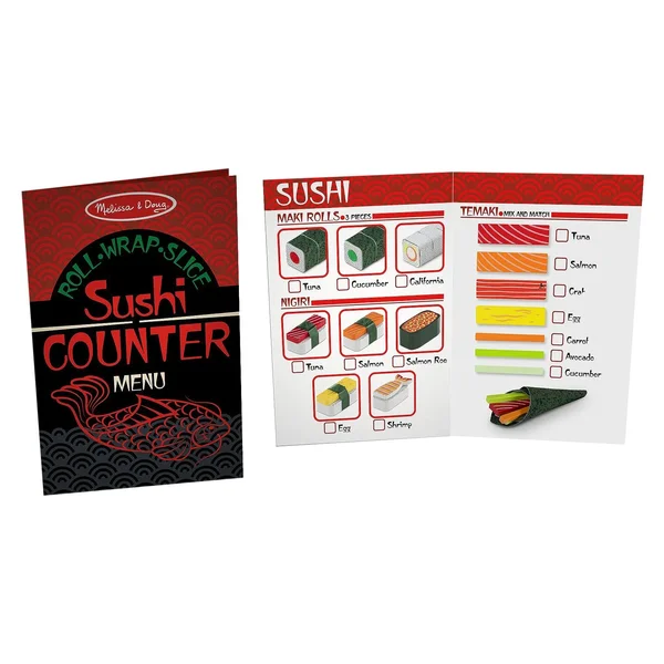 Melissa & Doug Roll, Wrap and Slice Sushi Counter