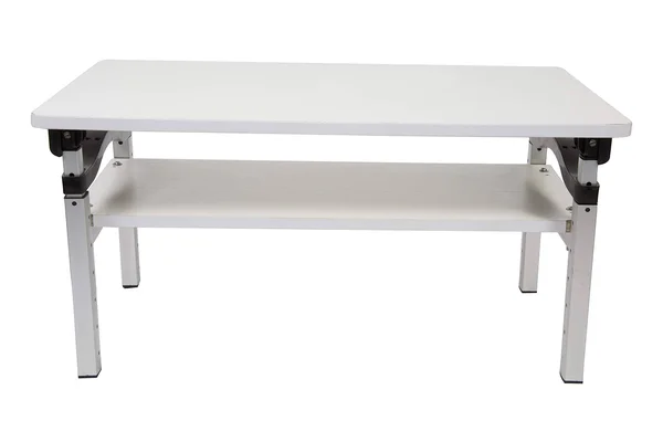 Uncaged Ergonomics Lift - Adjustable Height Computer Monitor Stand for Sitting & Standing, White