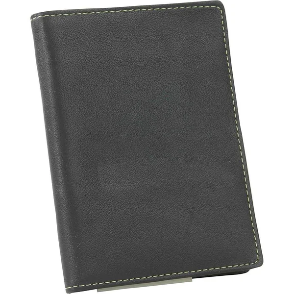 Royce Leather Passport Currency Wallet, Wildberry