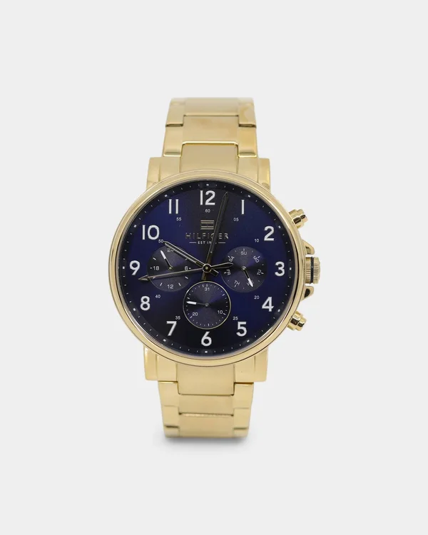 Tommy Hilfiger Daniel Watch Gold/Blue 1710384