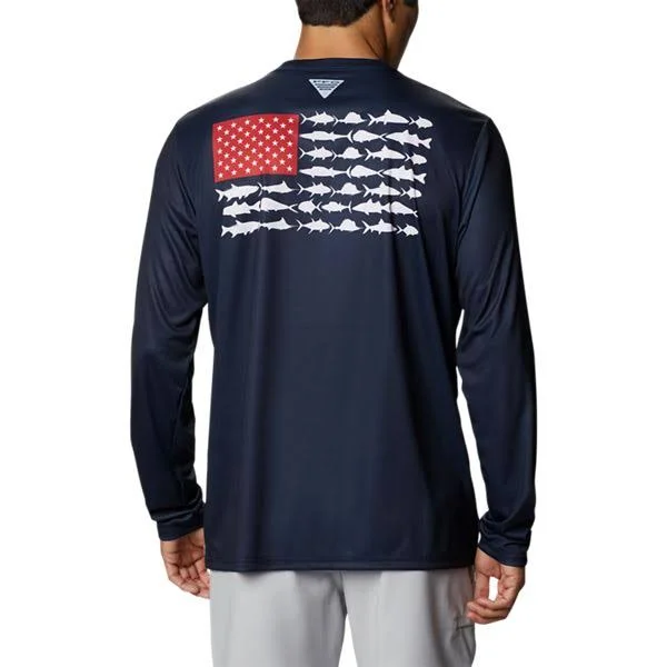 Men's Terminal Tackle PFG Fish Flag LS