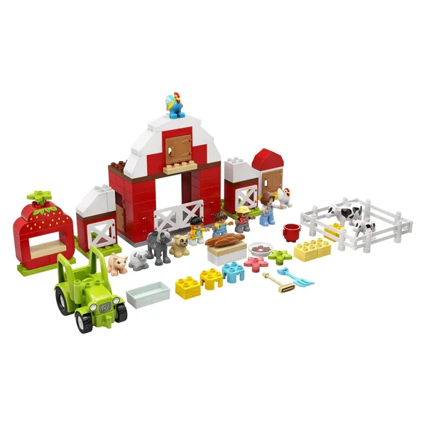 Lego Duplo Town Barn, Tractor & Farm Animal Care 10952