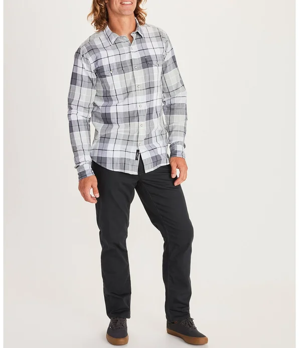Marmot Parkfield Long-Sleeve Shirt - Men's Enamel Blue, L