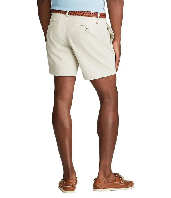 Polo Ralph Lauren Classic-Fit Stretch Chino 6 Inseam Shorts - 36
