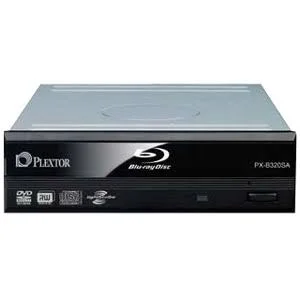 Plextor PX-B320SA - DVD盧W (盧 DL), DVD-RAM, BD-ROM drive - internal - Serial ATA - 48x (CD), 16x (DVD), 8x (BD) 48x (CD)