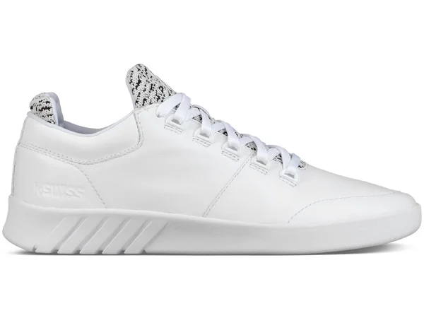 K-Swiss Men's Aero Trainer Sneaker, Size: 12, White/Black