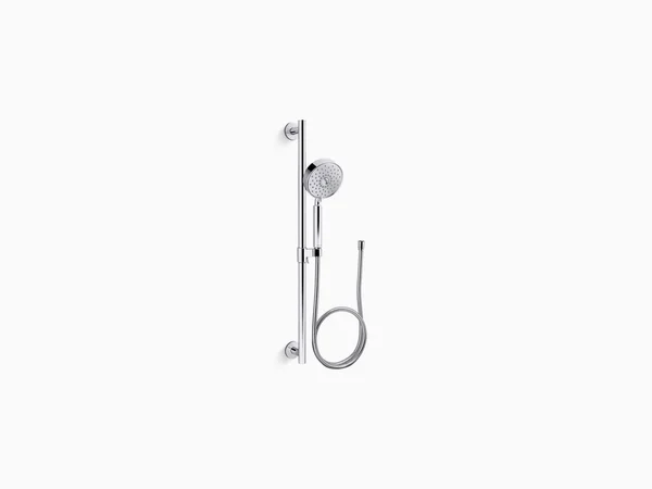 Kohler K-22178-G Purist 1.75 GPM Multifunction Handshower Kit with Katalyst air-induction Technology Polished Chrome