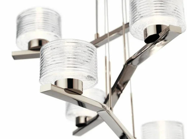 Kichler - 44347PNLED - LED Chandelier - Lasus - Polished Nickel