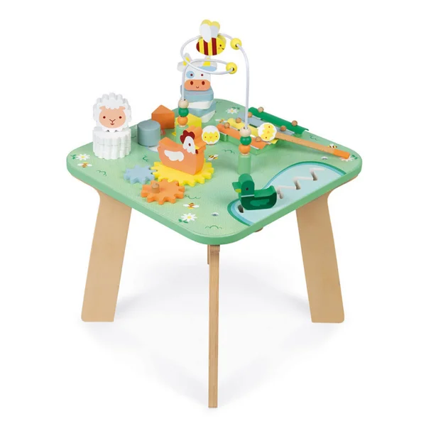 Janod Pretty Meadow Activity Table (Wood)