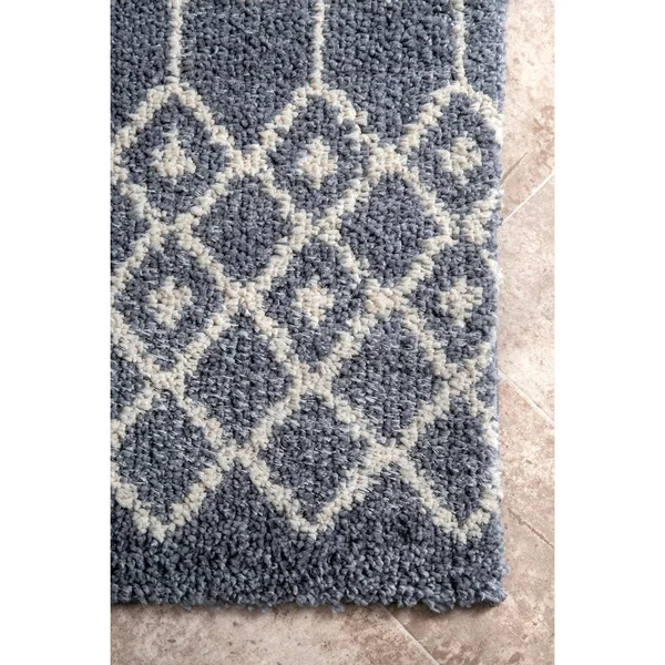 nuLOOM Moroccan Barbara Area Rug, Size: 3& x 5&, Gray