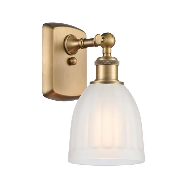 Innovations 516-1W-BB-G441-LED Brushed Brass Brookfield 1 Light Sconce
