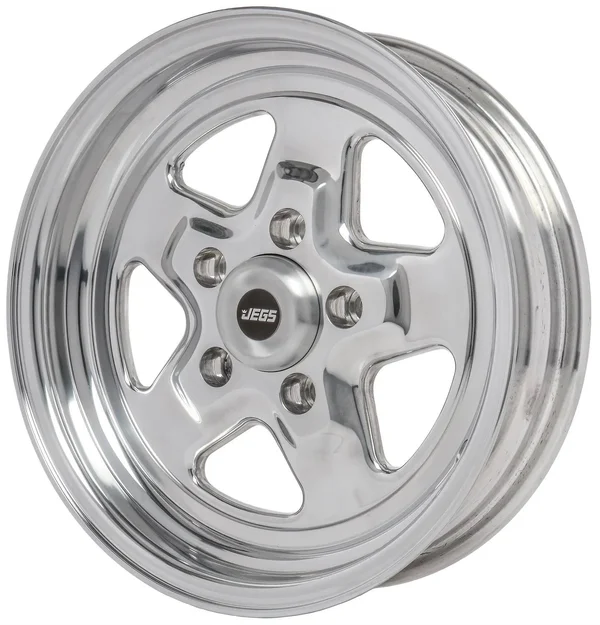 JEGS Performance Products 66051 Sport Star 5-Spoke Wheel Diameter & Width: 15 x