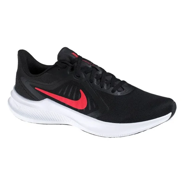 Men's Nike Downshifter 10 Running Shoe - Black/Red - Size 10