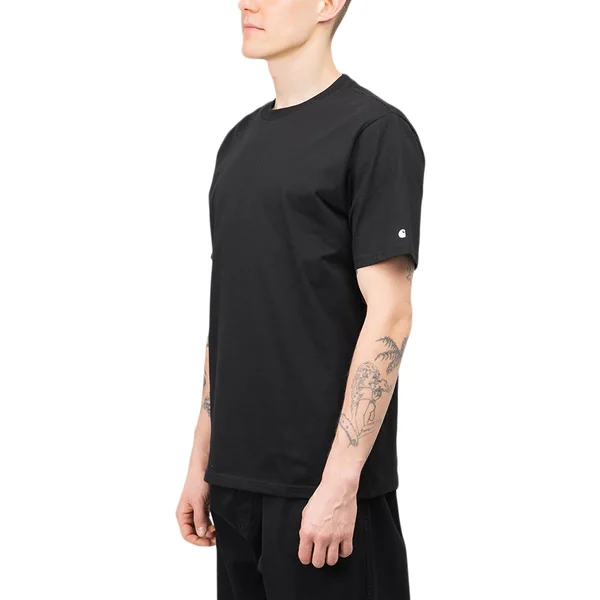 Carhartt WIP S/S Base T-Shirt (Black - White)