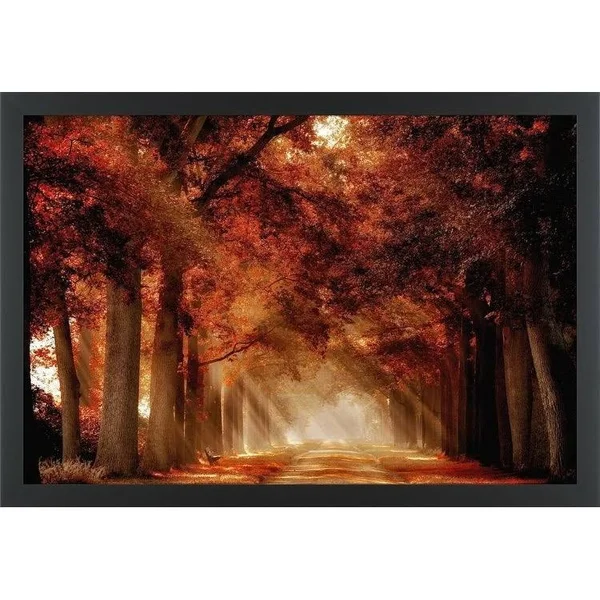 Easy Art Prints Lars Van De Goor's 'A Seat Not Taken' Premium Canvas Art - 16 x 24 - Classic Black Frame