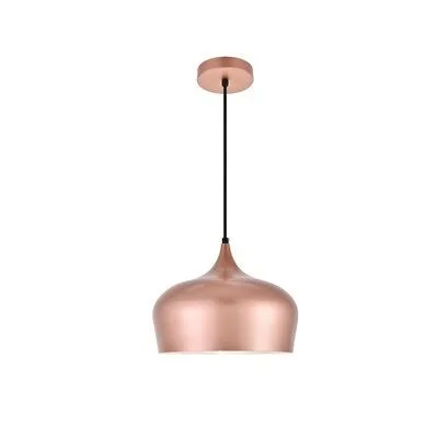 Mariposa 1 - Light Single Dome Pendant Foundstone Finish: Honey Gold - Shade Color: Honey Gold