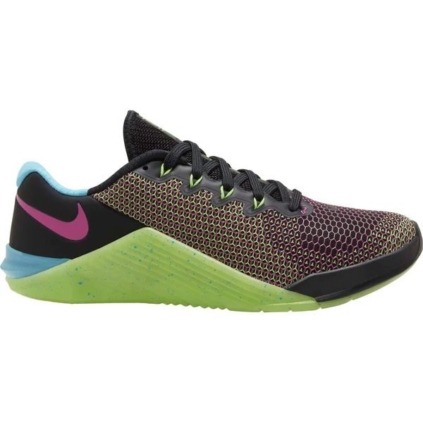 Nike Metcon 5 - Amp - Women's - Black - Pink, Green - 8.5