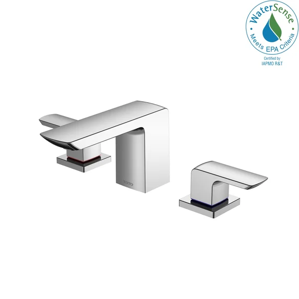 Toto TLG02201U#CP Gr 1.2 GPM Two Handle Widespread Bathroom Sink Faucet - Polished Chrome