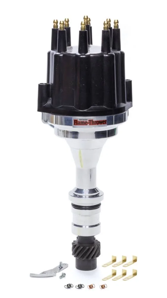 Pertronix D310710 Billet Distributor Olds V8 - Black Male
