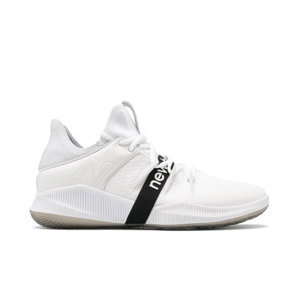New Balance OMN1S Low Men's Basketball Shoes - White/Black (Size 11.5)