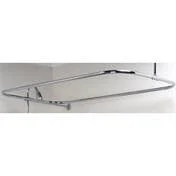 Barclay Rectangular Shower Rod 48Inch x 24inch 4152-48-CP