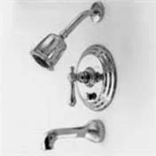 Newport Brass 3-1032BP/08W Chesterfield Balanced Pressure Tub and Shower Trim Set Weathered Copper
