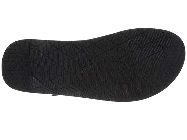 Teva Men's Original Universal Premier Leather Sandals, Black, Size 11