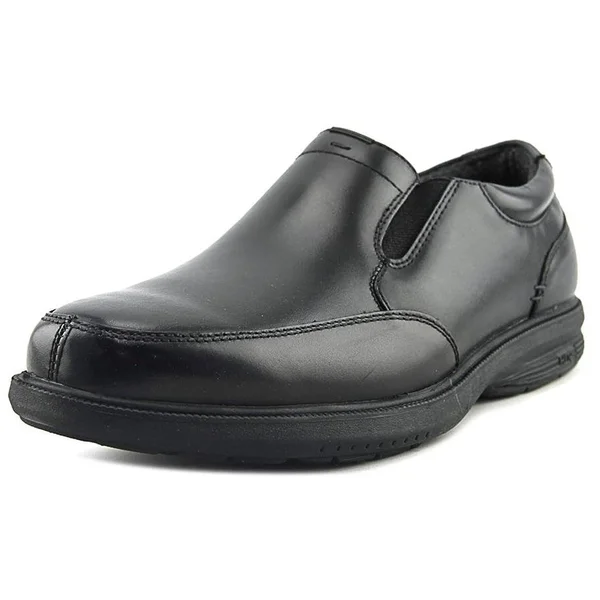 Men's Nunn Bush Myles St. Moc Toe Slip On - Size: 13, Black