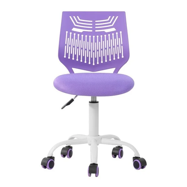 Plastic Task Chair/ Office Chair by AOOLIVE - Purple