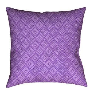 Bueschel Throw Pillow Latitude Run Color: Purple, Size: 20x22 x 20x22
