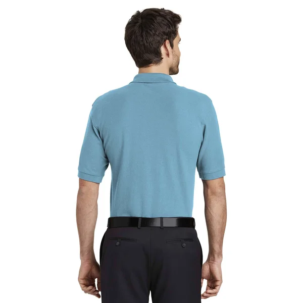 Port Authority K500ES Extended Size Silk Touch Polo - Maui Blue - 10XL