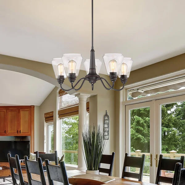 Altair Lighting LED 5 Arm Chandelier