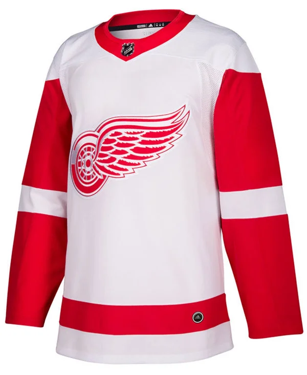 Adidas Detroit Red Wings White Authentic Custom Jersey