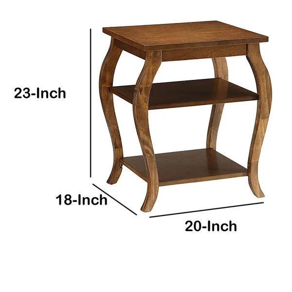 Beautiful End Table Walnut