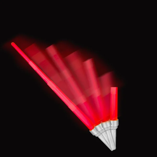 LED Assorted Colors Glow in The Dark Light Up Kids Light Sabers (12 Pack) Bulk