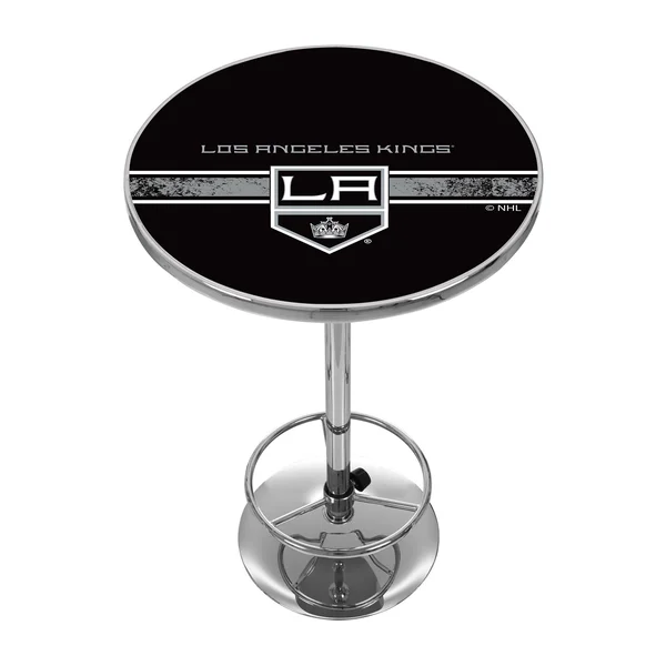 NHL Chrome Pub Table - Los Angeles Kings