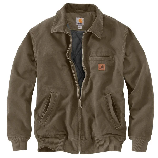 Carhartt Men's Bankston Jacket Light Brown, Small - Men's Work Jackets at Academy Sports