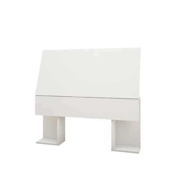 Paris 4 Piece Twin Size Bedroom Set in White - Nexera 400782