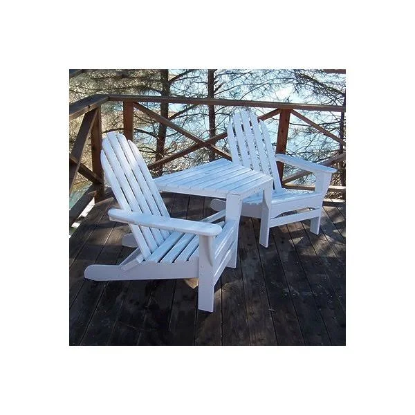 POLYWOOD Adirondack Tete-a-Tete - Green