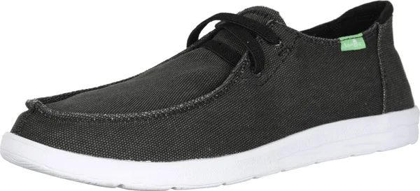 Sanuk Men's Shaka Shoes in Black, Size 14