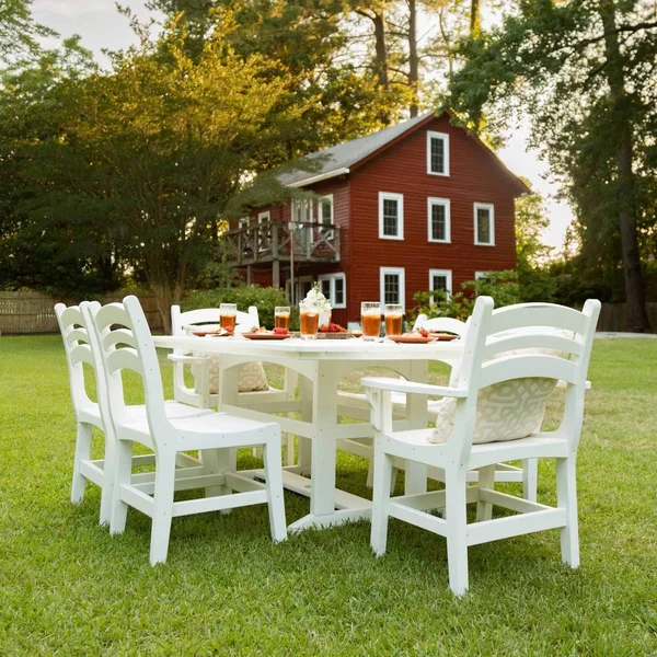 Pawleys Island Casual Dining Chair with Arms - Turquoise