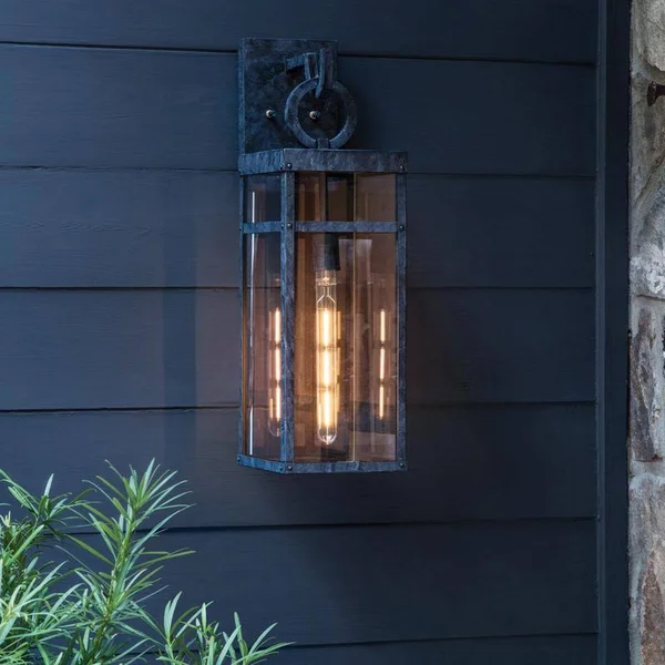 Hinkley Porter Outdoor - Wall Mount Aged Zinc 1 Light 2807DZ