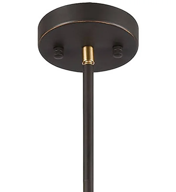 Elk Lighting 15416/5 Kempton 5-Light Chandelier in Matte Black