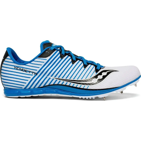 Saucony Vendetta 2 - White/Blue, 12.5
