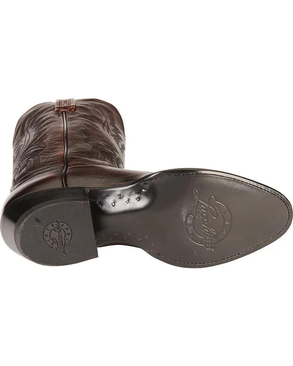 Lucchese Men's Carson Boot, Black Cherry