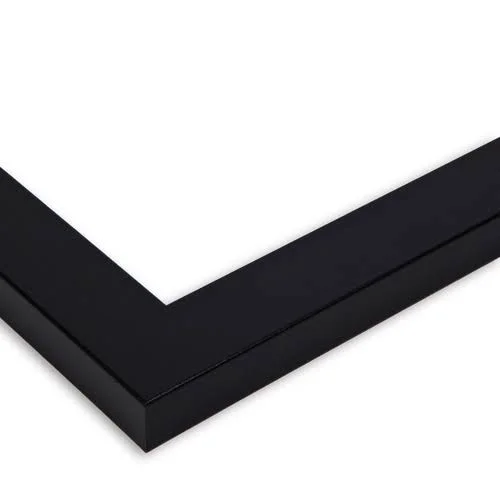Collage Picture Frame, Satin Black Frame with 12 openings for 4x6 Photos with Brown Sandpiper Mat. D3926DJ465, ArtToFrames