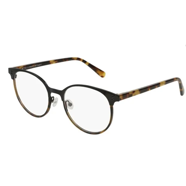 Stella McCartney SC0145O 003 Black Oval Eyeglasses